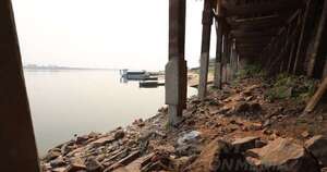 Diario HOY | Lluvias son insuficientes, el río Paraguay descendió 7 cm en un día