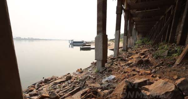 Diario HOY | Lluvias son insuficientes, el río Paraguay descendió 7 cm en un día
