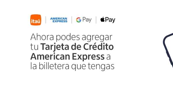 La Nación / Itaú habilita tarjetas American Express en billeteras digitales