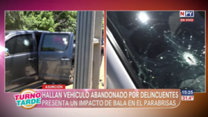 Encapuchados atacan a tiros camioneta blindada y huyen sin llevarse el botín