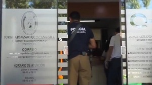 Escribanía sospechosa de facilitar estafas fue allanada por la Policía - ADN Digital