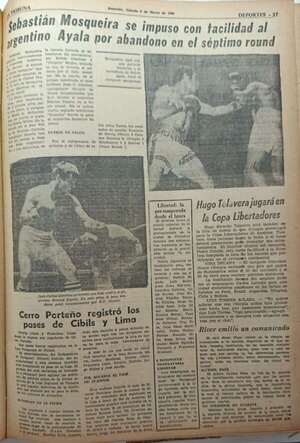 Histórico y anecdótico: Hace 75 años nacía Sebastián Mosqueira, sucesor de Pascualito - La Tribuna