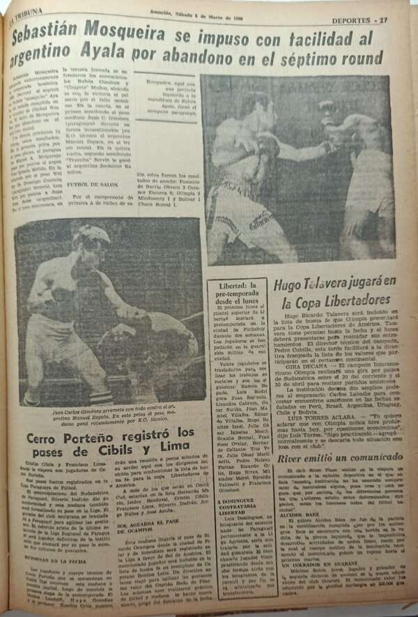 Histórico y anecdótico: Hace 75 años nacía Sebastián Mosqueira, sucesor de Pascualito - La Tribuna