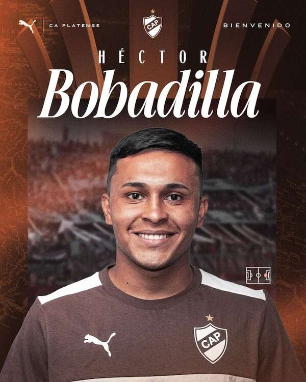 Héctor Bobadilla, oficialmente presentado en Platense - Fútbol Internacional - ABC Color