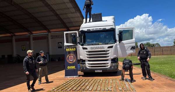 Diario HOY | Interceptan camión con casi 410 paquetes de pasta base de cocaína en PJC