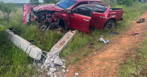 La Nación / Niño de 7 años quedó delicado tras grave accidente vial en Coronel Oviedo