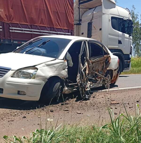 San Pedro: se registra otro accidente sobre la ruta PY08 - Nacionales - ABC Color