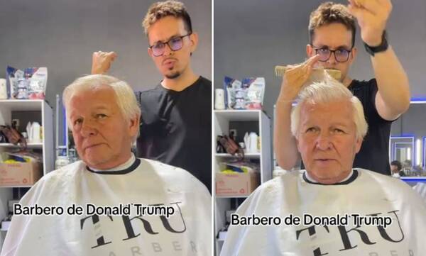 [VIDEO] Así mantiene su look el Donald Trump paraguayo