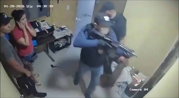 Luque: Comando armado roba USD 600.000 en un motel