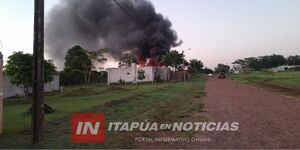 BOMBEROS CONTROLARON INCENDIO ESTRUCTURAL EN EL BARRIO 3 DE MAYO