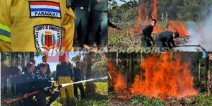 BOMBEROS CAPACITARON A MIEMBROS DEL CIMEFOR EN INCENDIOS FORESTALES
