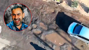 Felipe Salomón dice estar también "podrido" del deplorable estado de Avelino por baches