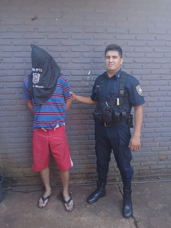 Detienen a hombre por violencia familiar y desacato a orden judicial en Capitán Miranda