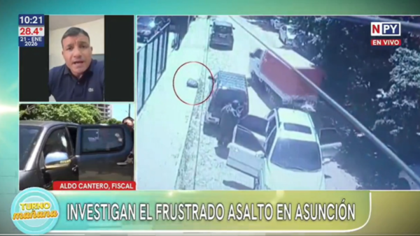 Identifican a integrantes de grupo que intentó asaltar a gerente de casa de cambios en Asunción