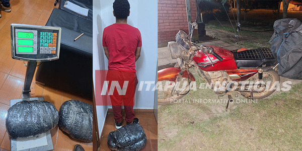 DETIENEN A HOMBRE CON ORDEN DE CAPTURA Y LE INCAUTAN CASI CINCO KILOS DE SUPUESTA MARIHUANA