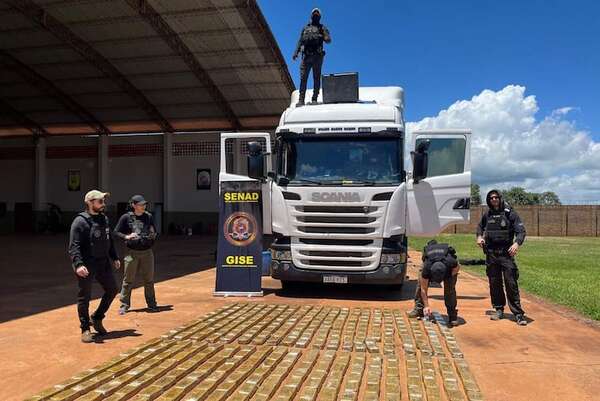 PJC: imputan y piden cárcel para camionero detenido con más de 400 kilos de cocaína - Policiales - ABC Color