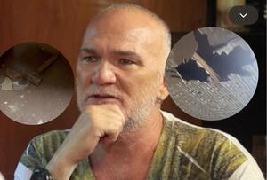 Popular / Calderini denunció que un mazo casi se cayó sobre su cabeza