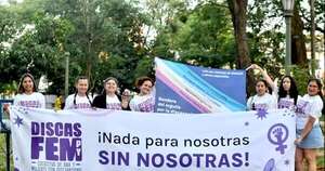 La Nación / Discasfem Py: luchando en contra del capacitismo
