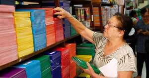 La Nación / Reportan alta demanda de útiles escolares en el Mercado 4