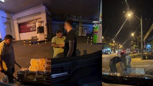 No todo está perdido: joven compró todas las masitas de un humilde vendedor