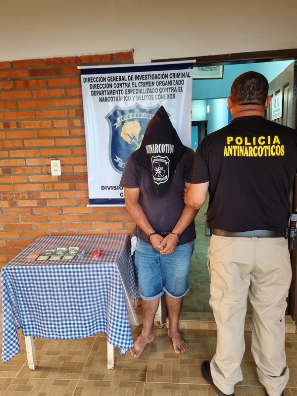 Aprehenden a hombre con presunta cocaína tipo crack en la vía pública de Concepción - Concepción al Día