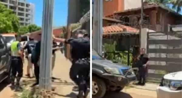 Balacera entre policías y asaltantes en Brasilia y Artigas - SNT