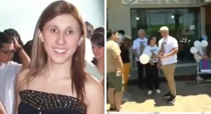 Manifestación para honrar la memoria de Cinthia Riquelme - SNT