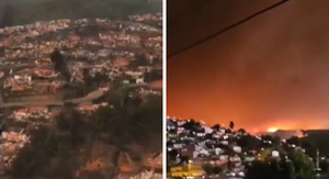 Incendios forestales mantienen en emergencia a Chile - SNT