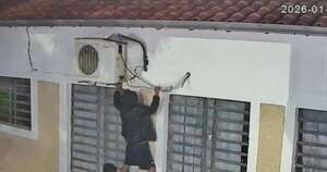 Diario HOY | Roban aires acondicionados por quinta vez en este enero en escuela de Villa Elisa