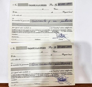 Durante allanamiento en estudio jurídico, hallan más de 70 pagarés irregulares | Unicanal