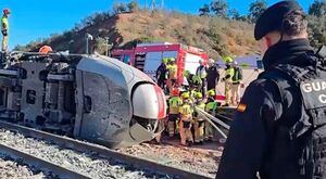 Tercer accidente de tren en España deja varios heridos
