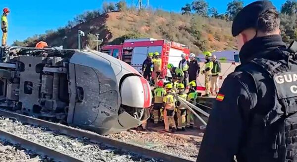 Tercer accidente de tren en España deja varios heridos
