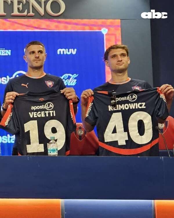 Pablo Vegetti: “Vengo a un club que viene de salir campeón y quiere pelear la Libertadores” - Cerro Porteño - ABC Color