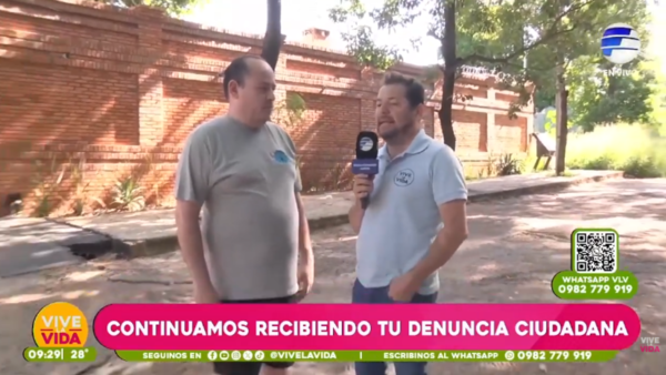 Vecinos denuncian calle en mal estado en Ñemby