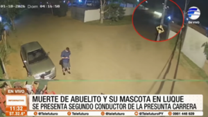 Se presentó el segundo conductor de presunta carrera en Luque