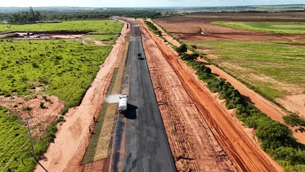 Obras en la ruta PY17 avanzan para fortalecer la conectividad entre Amambay y Canindeyú - ADN Digital