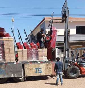 Con el MAG, Itaipú entregó insumos, maquinarias y dará asistencia técnica, para impulsar la agricultura familiar - ADN Digital