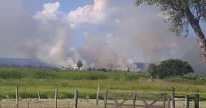 Diario HOY | Nuevo incendio en zona de Ruta Luque-Samber consume cerca de 30 hectáreas