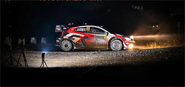 WRC-94° Rally de Montecarlo: Oliver Solberg lidera en la niebla - ABC Motor - ABC Color