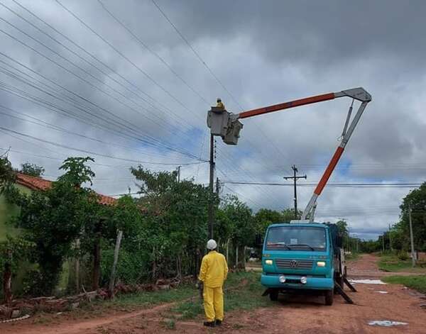 ¡Atención! Zonas donde este viernes habrá cortes programados de ANDE - Nacionales - ABC Color