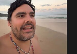 Popular / Pope Spinzi contó la pesadilla que pasó al llegar a Brasil para disfrutar de sus vacaciones