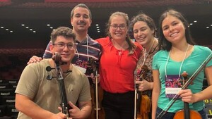Estudiantes paraguayos brillan en la 43ª Oficina de Música de Curitiba en el Brasil