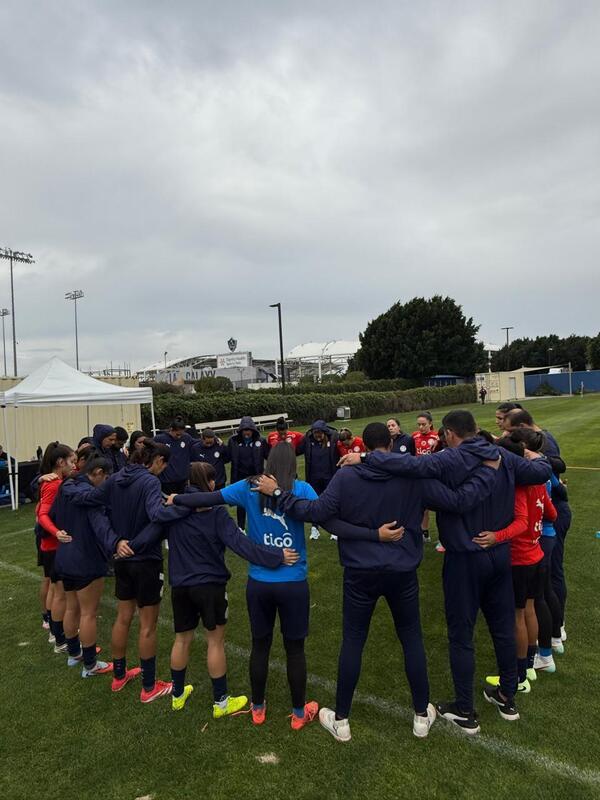 Primer entrenamiento en Estados Unidos