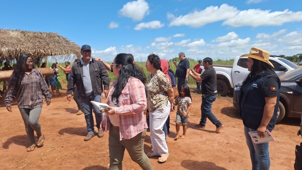 Autoridades visitan comunidad indígena en Ypejhú tras denuncias de hostigamientos
