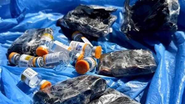 Incautan 1.200 ampollas para adelgazar en el Puente de la Amistad