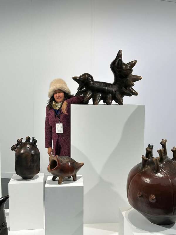 La paraguaya Julia Isídrez inaugura exposición en la renombrada feria Ceramic Brussels - Artes Plásticas - ABC Color