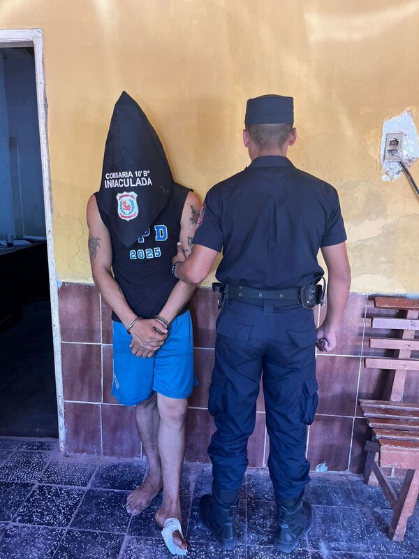 Detienen a joven con orden de captura por lesión grave en barrio San Roque - Concepción al Día