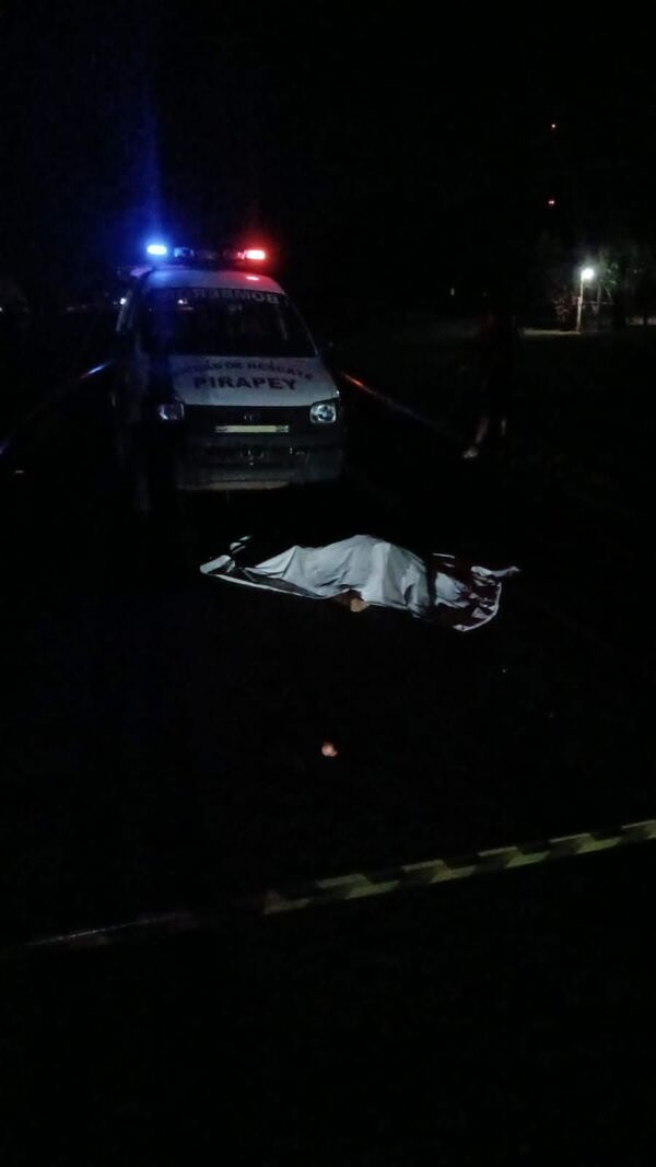 Accidente de tránsito con derivación fatal en ruta PY06