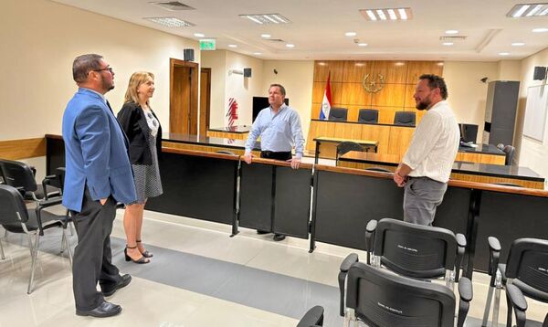 Alta productividad del Tribunal de Sentencia de Carmelo Peralta - Judiciales.net