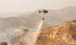 MADES evalúa propuesta de sistema aéreo para combatir incendios forestales - OviedoPress